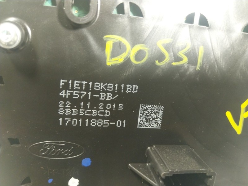 Recambio de mando radio para ford focus iii 1.0 ecoboost referencia OEM IAM  F1ET18K811BD 