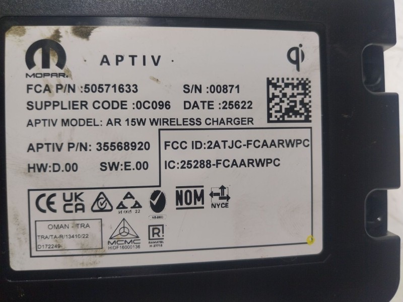 Recambio de modulo electronico para alfa romeo tonale (965_) 1.5 mild hybrid referencia OEM IAM  50571633 