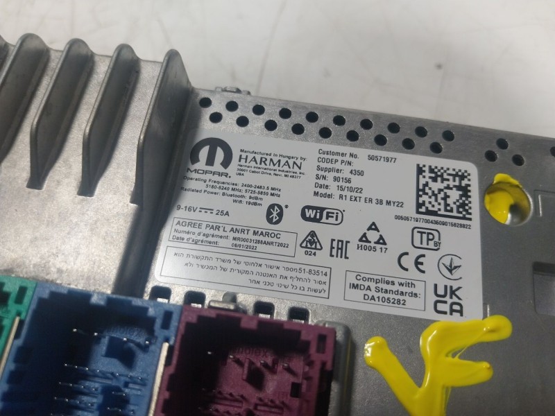 Recambio de modulo electronico para alfa romeo tonale (965_) 1.5 mild hybrid referencia OEM IAM  50571977 