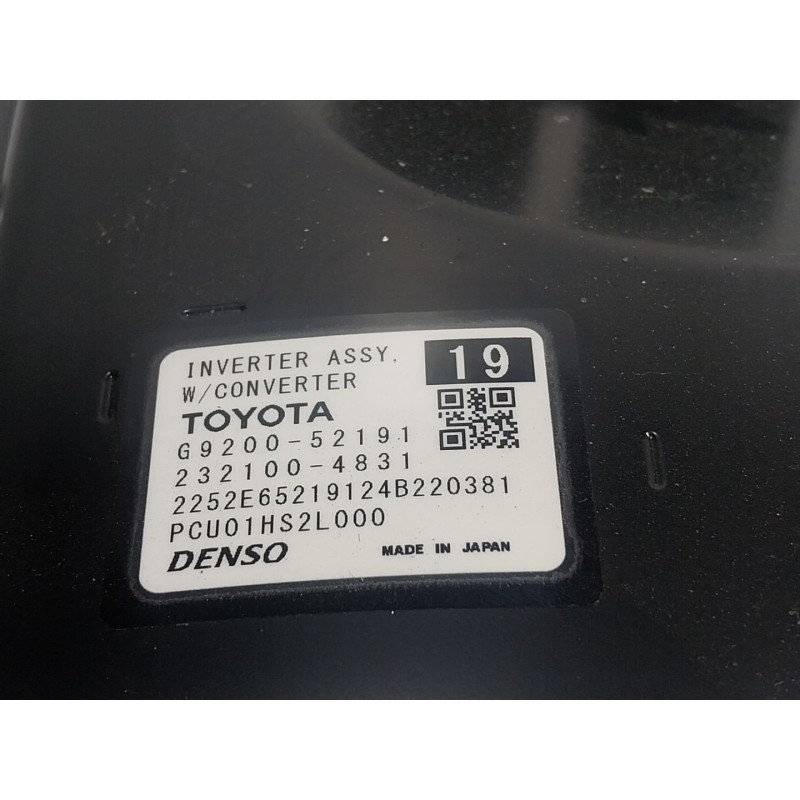 Recambio de convertidor de voltaje para toyota yaris cross (mxp_) 1.5 hybrid (mxpj10) referencia OEM IAM  G920052191 