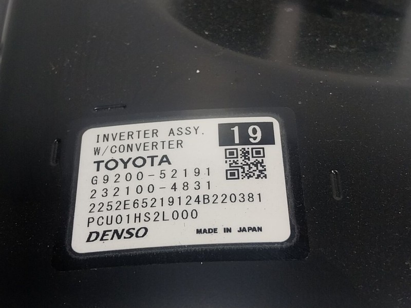 Recambio de convertidor de voltaje para toyota yaris cross (mxp_) 1.5 hybrid (mxpj10) referencia OEM IAM  G920052191 