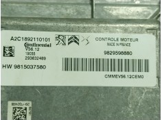 Recambio de centralita motor uce para peugeot 2008 i (cu_) 1.2 vti referencia OEM IAM  9815037580  2