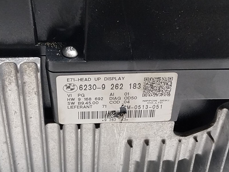 Recambio de cuadro instrumentos para bmw x6 (e71, e72) m 50 d referencia OEM IAM  9262183 
