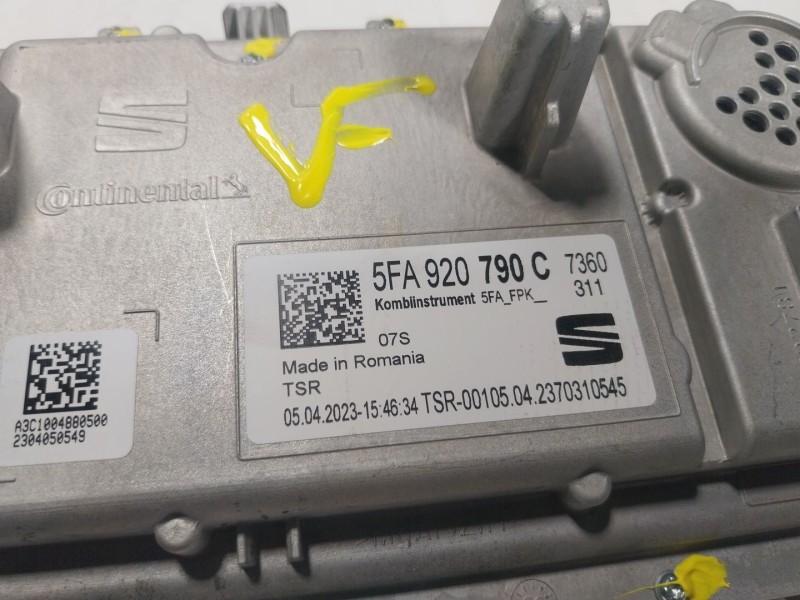 Recambio de cuadro instrumentos para cupra leon (kl1, ku1) 1.5 etsi referencia OEM IAM  5FA920790C 