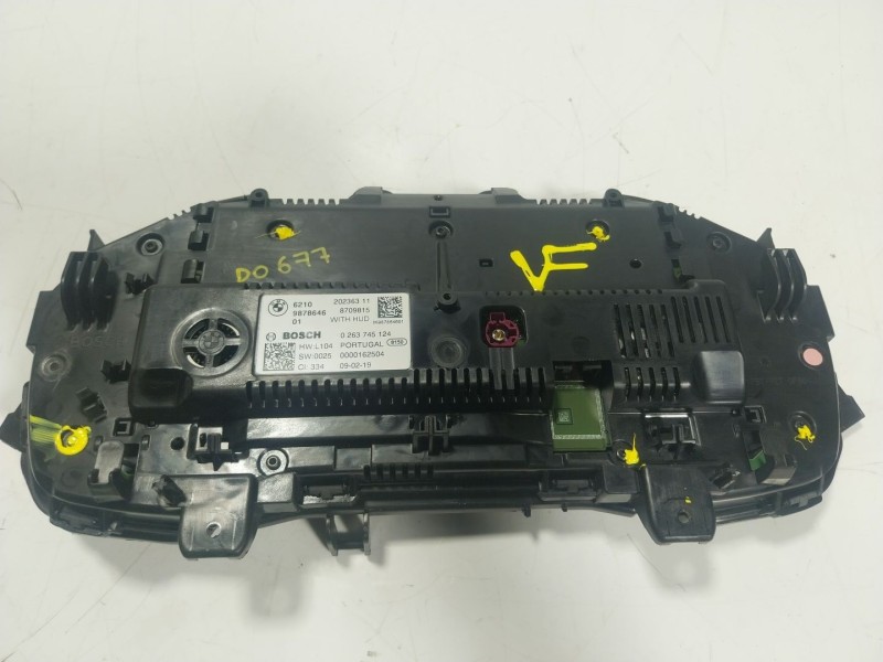 Recambio de cuadro instrumentos para bmw x5 (g05, f95) xdrive 40 i referencia OEM IAM  9878646 