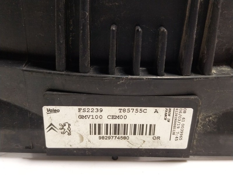 Recambio de electroventilador para peugeot 2008 i (cu_) 1.2 vti referencia OEM IAM  98297745580 
