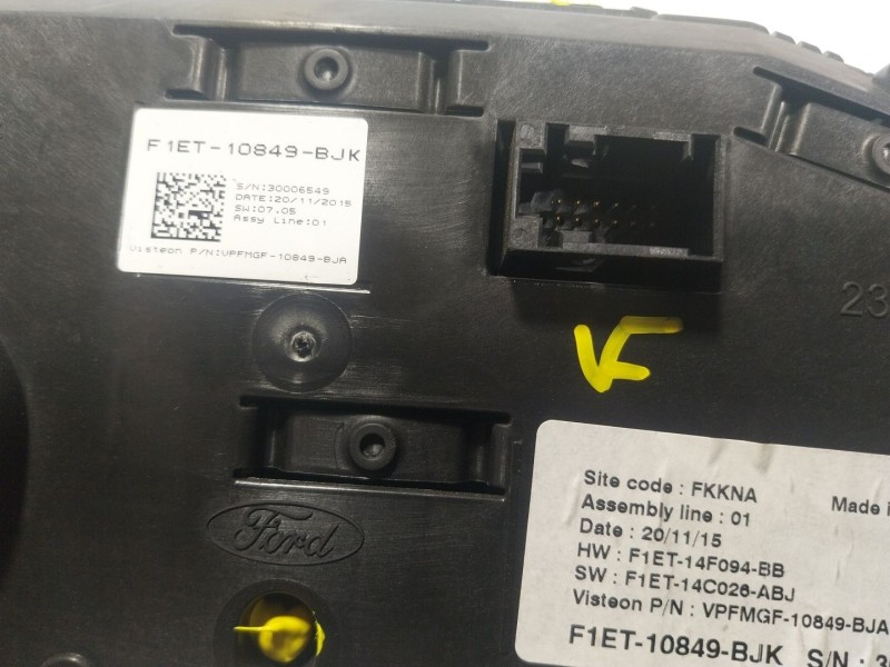 Recambio de cuadro instrumentos para ford focus iii 1.0 ecoboost referencia OEM IAM  F1ET10849BJK 