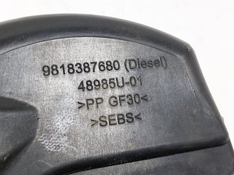 Recambio de tapa combustible para peugeot 2008 i (cu_) 1.2 vti referencia OEM IAM  9818387680 