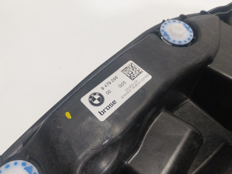 Recambio de elevalunas delantero derecho para bmw x5 (g05, f95) xdrive 40 i referencia OEM IAM  9479298 