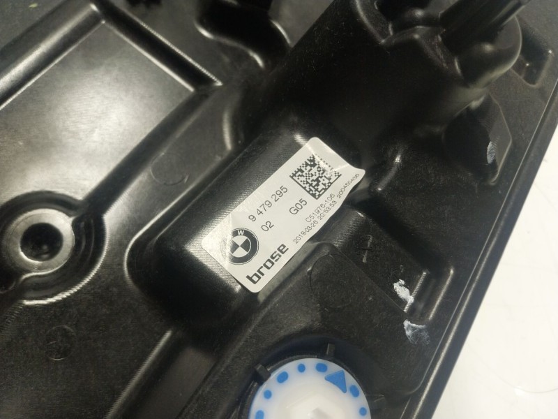 Recambio de elevalunas trasero izquierdo para bmw x5 (g05, f95) xdrive 40 i referencia OEM IAM  9479295 