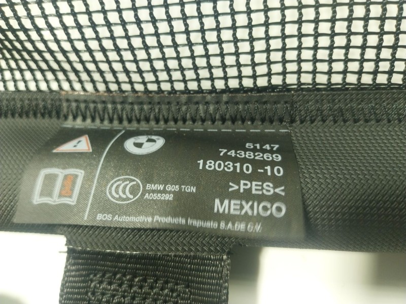 Recambio de bandeja trasera para bmw x5 (g05, f95) xdrive 40 i referencia OEM IAM  7438269 