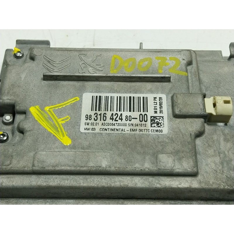 Recambio de pantalla multifuncion para peugeot 2008 i (cu_) 1.2 vti referencia OEM IAM  9831642480 