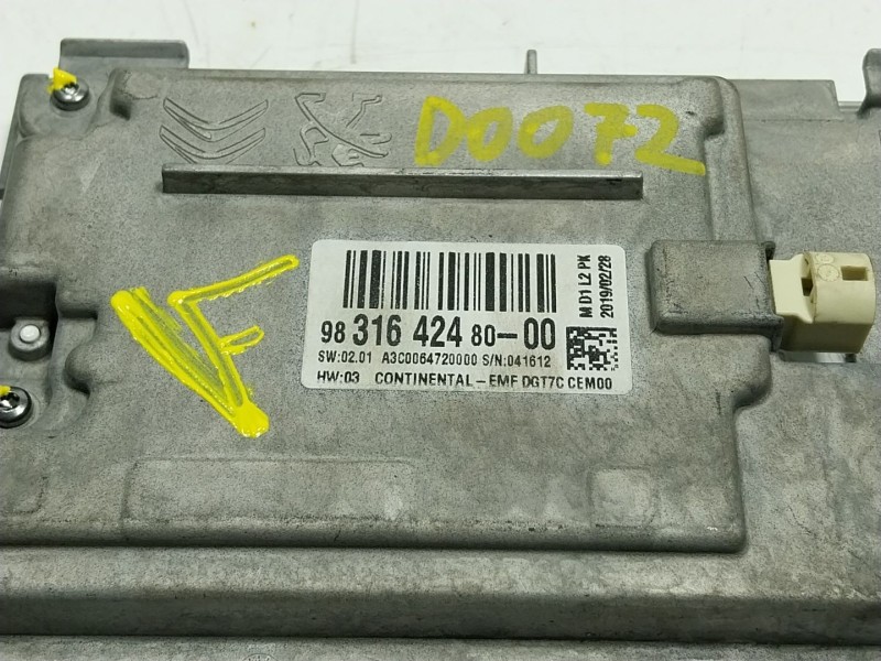 Recambio de pantalla multifuncion para peugeot 2008 i (cu_) 1.2 vti referencia OEM IAM  9831642480 