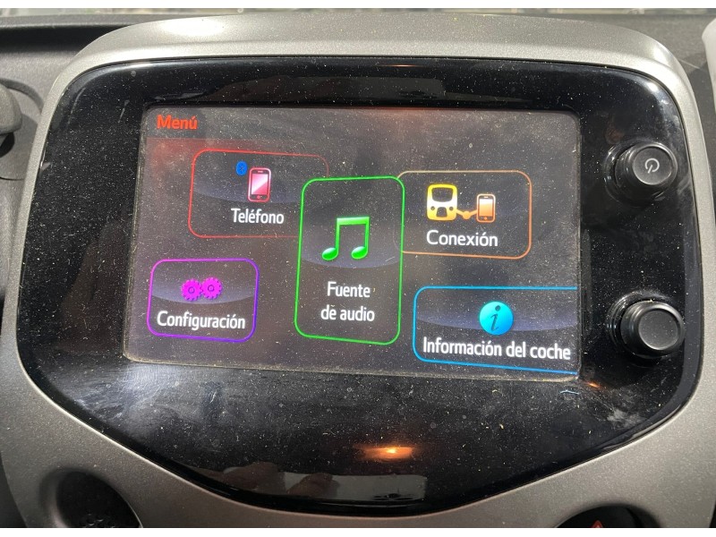Recambio de sistema audio / radio cd para toyota aygo (_b4_) 1.0 (kgb40) referencia OEM IAM 861400H010 861400H010 