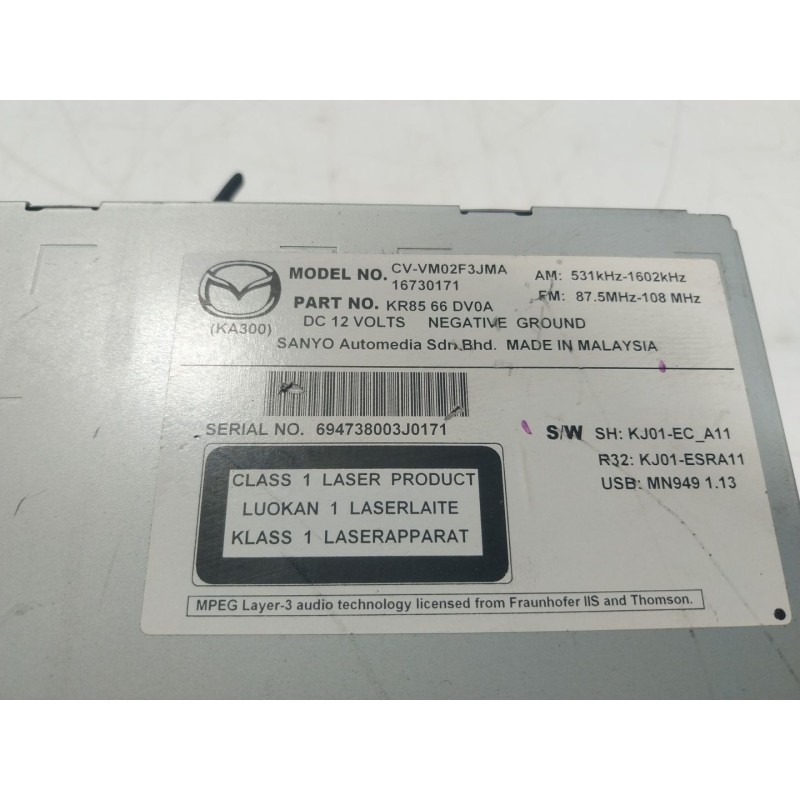 Recambio de sistema navegacion gps para mazda cx-5 (ke, gh) 2.2 d awd (ke102) referencia OEM IAM  16730171 