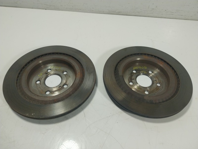 Recambio de disco freno trasero para toyota highlander (gsu7_, axuh7_) 2.5 hybrid awd (axuh78) referencia OEM IAM   