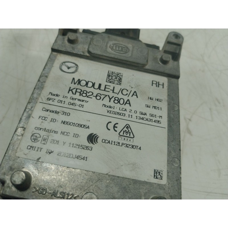 Recambio de modulo electronico para mazda cx-5 (ke, gh) 2.2 d awd (ke102) referencia OEM IAM  KR8267Y80A 