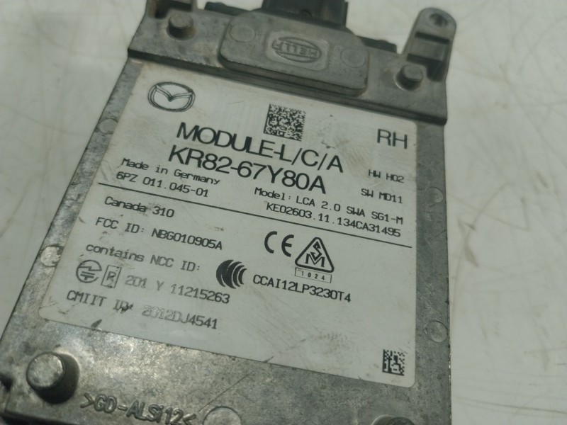 Recambio de modulo electronico para mazda cx-5 (ke, gh) 2.2 d awd (ke102) referencia OEM IAM  KR8267Y80A 