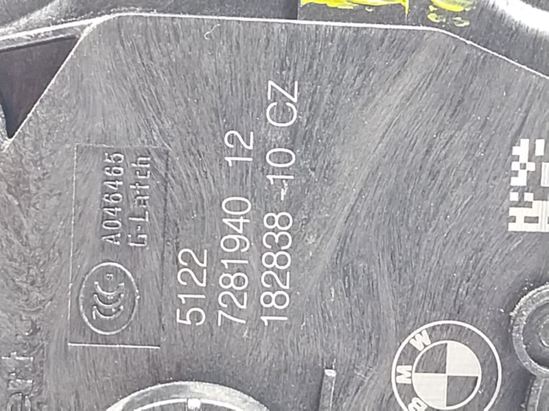 Recambio de cerradura puerta trasera derecha para bmw x1 (f48) sdrive 18 d referencia OEM IAM  728194012 