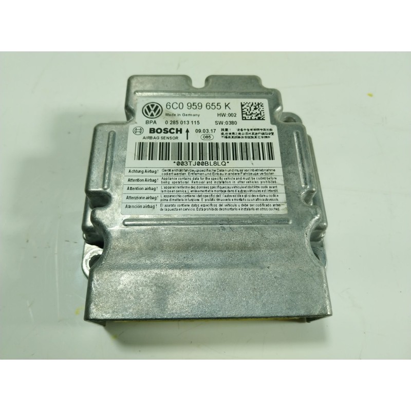 Recambio de centralita airbag para skoda fabia iii (nj3) 1.0 tsi referencia OEM IAM  6C0959655K 