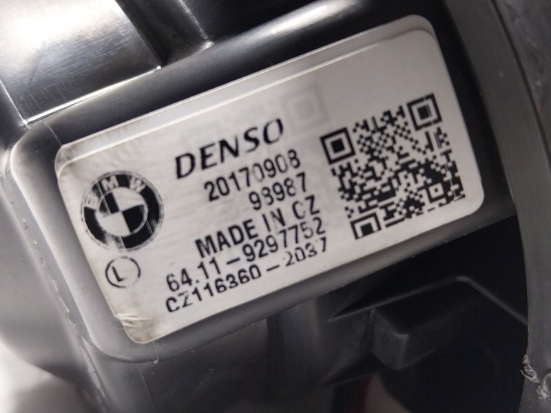 Recambio de motor calefaccion para bmw x1 (f48) sdrive 18 d referencia OEM IAM  9297752 