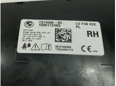 Recambio de airbag lateral delantero derecho para bmw x1 (f48) sdrive 18 d referencia OEM IAM  737450605  2