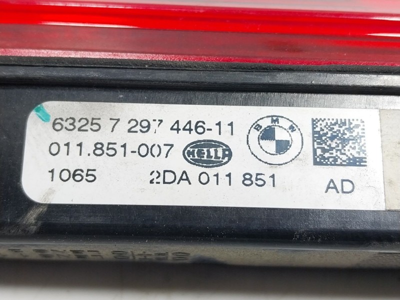Recambio de piloto trasero central para bmw x1 (f48) sdrive 18 d referencia OEM IAM  729744611 