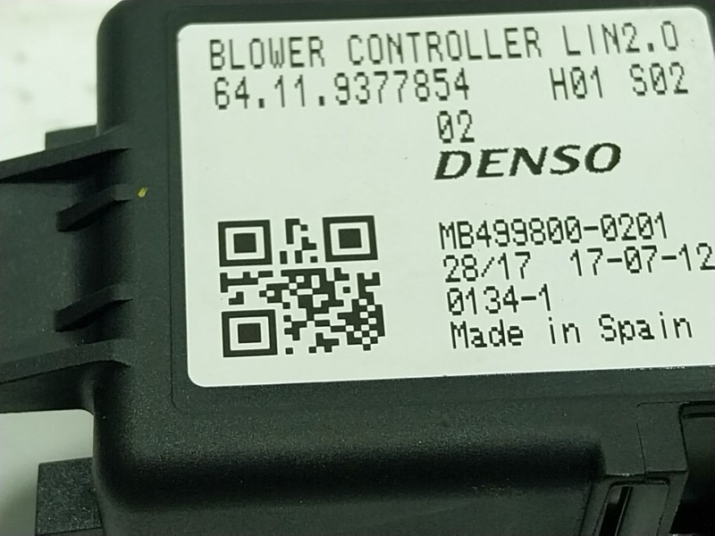 Recambio de resistencia calefaccion para bmw x1 (f48) sdrive 18 d referencia OEM IAM  937785402 