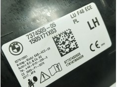 Recambio de airbag lateral delantero izquierdo para bmw x1 (f48) sdrive 18 d referencia OEM IAM  737450505  2