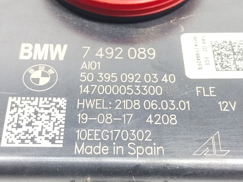Recambio de centralita faros xenon para bmw x1 (f48) sdrive 18 d referencia OEM IAM  7492089 