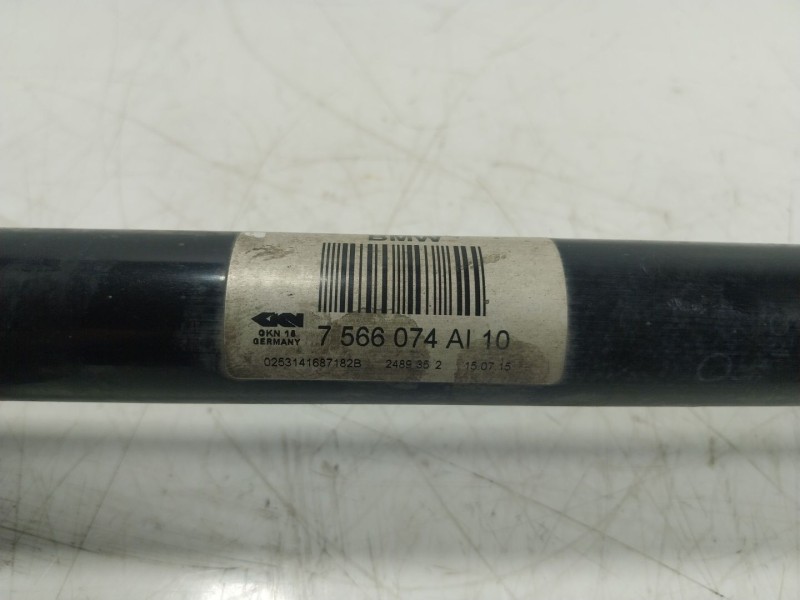 Recambio de transmision trasera derecha para bmw 6 gran coupe (f06) 640 d referencia OEM IAM  7566074AI10 