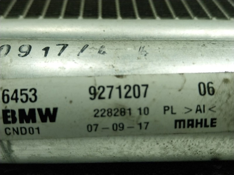 Recambio de condensador aire acondicionado para bmw x1 (f48) sdrive 18 d referencia OEM IAM  927120706 