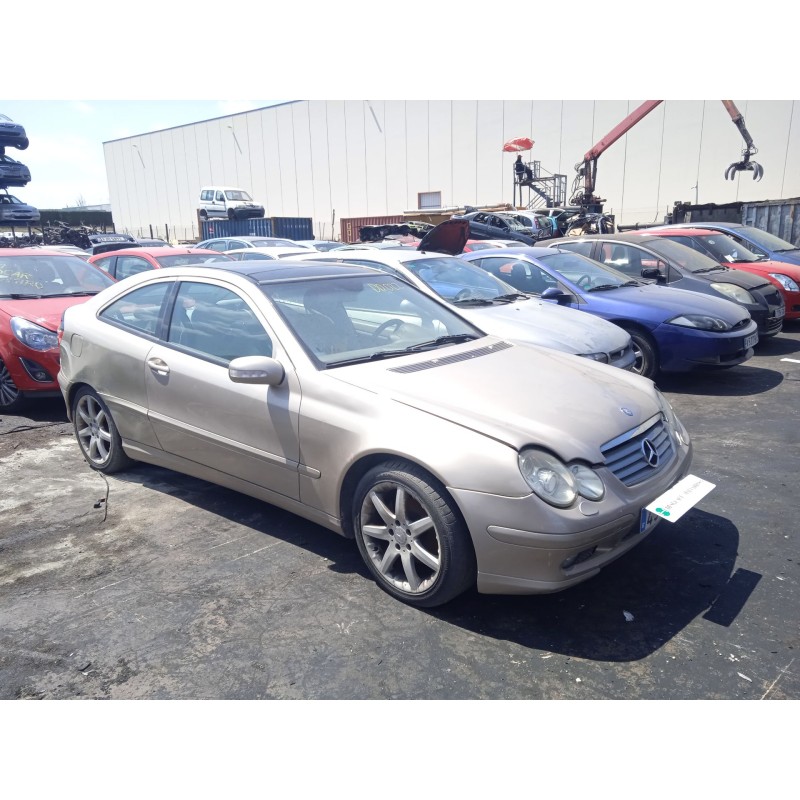 mercedes-benz clase c coupé (cl203) del año 2003