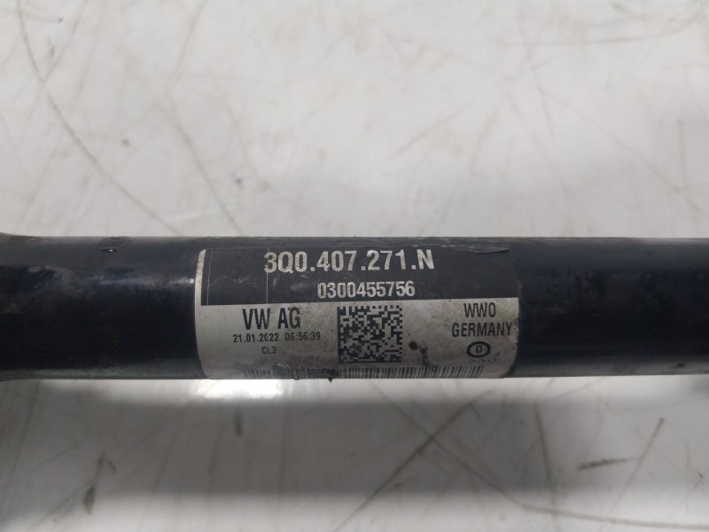 Recambio de transmision izquierda para cupra formentor (km7, kmp) 2.0 tdi referencia OEM IAM  3Q0407271N 