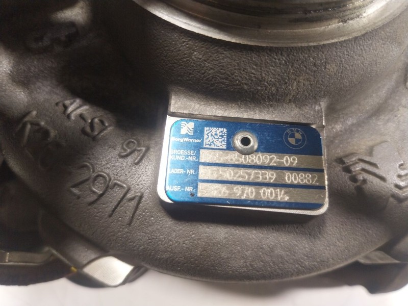 Recambio de turbocompresor para bmw 6 gran coupe (f06) 640 d referencia OEM IAM  1165850809209 