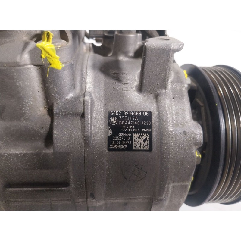Recambio de compresor aire acondicionado para bmw 6 gran coupe (f06) 640 d referencia OEM IAM  921646605 
