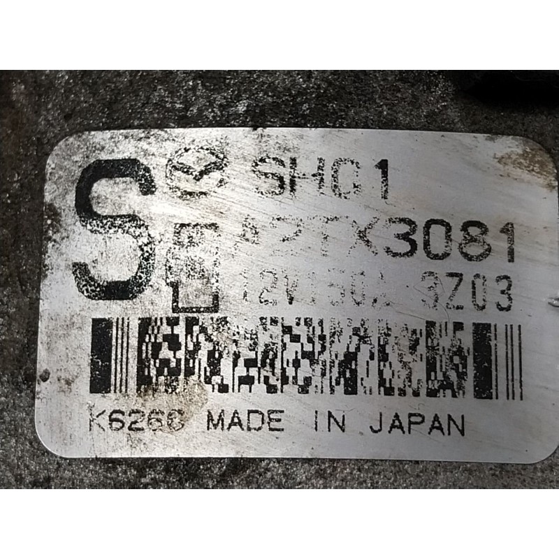 Recambio de alternador para mazda cx-5 (ke, gh) 2.2 d awd (ke102) referencia OEM IAM  A2TX3081 