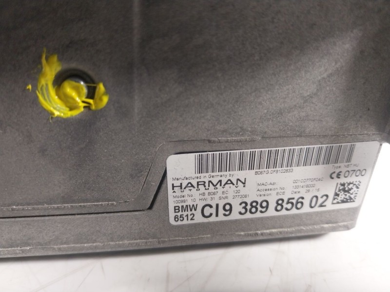 Recambio de sistema navegacion gps para bmw 6 gran coupe (f06) 640 d referencia OEM IAM  CI938985602 