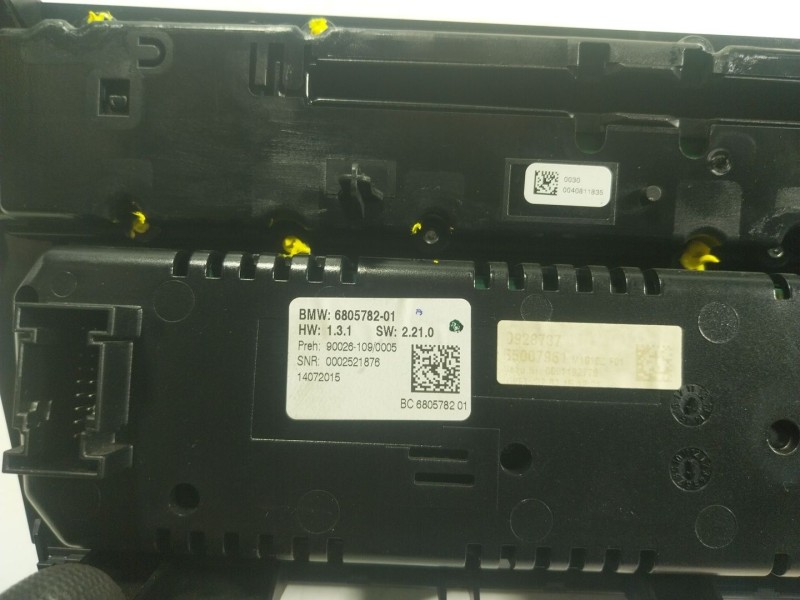 Recambio de mando climatizador para bmw 6 gran coupe (f06) 640 d referencia OEM IAM  680578201 