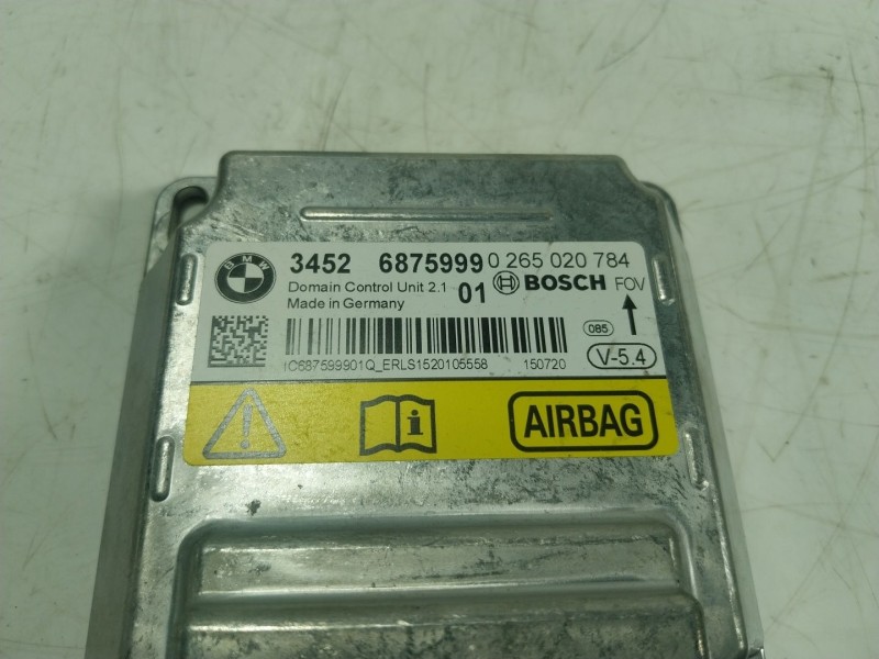 Recambio de centralita airbag para bmw 6 gran coupe (f06) 640 d referencia OEM IAM  34526875999 