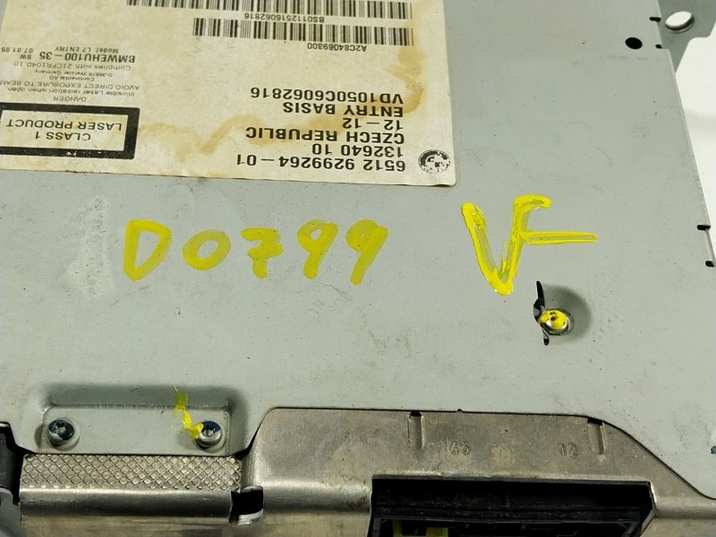 Recambio de sistema audio / radio cd para bmw 1 (f20) 116 d referencia OEM IAM  929926401 