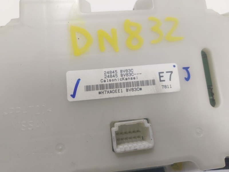 Recambio de mando climatizador para nissan juke (f15) 1.2 dig-t referencia OEM IAM  24845BV83C 