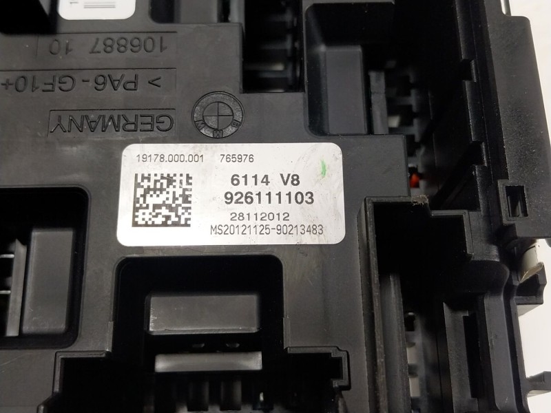 Recambio de caja reles / fusibles para bmw 1 (f20) 116 d referencia OEM IAM 61149259466 926111103 