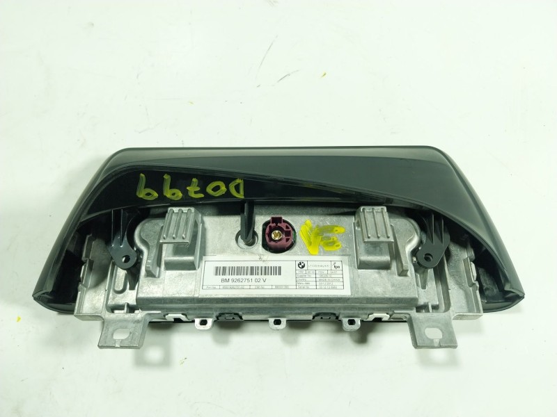 Recambio de pantalla multifuncion para bmw 1 (f20) 116 d referencia OEM IAM 65509270391 926275102 