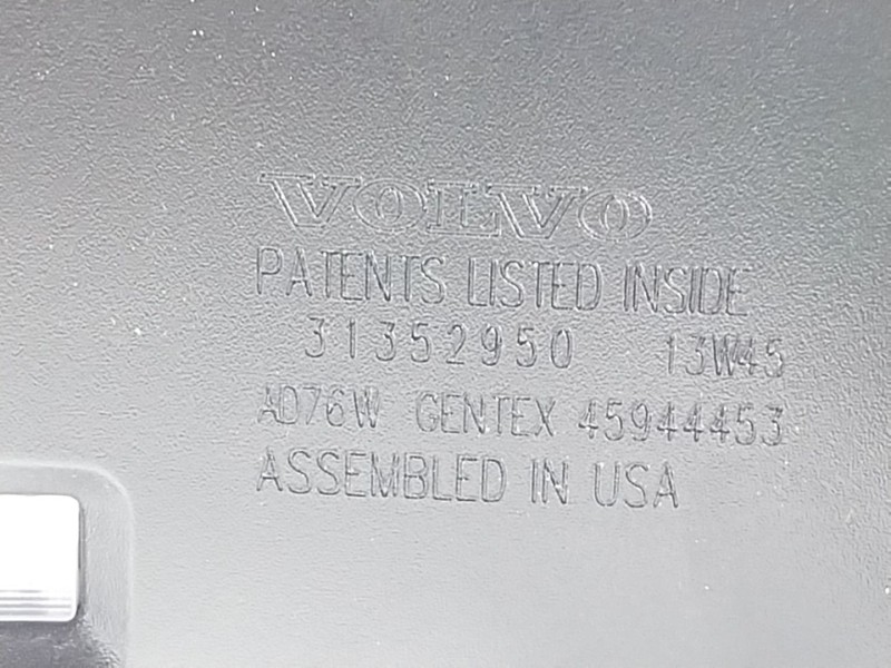 Recambio de espejo interior para volvo v60 i (155) d3 referencia OEM IAM  31352950 