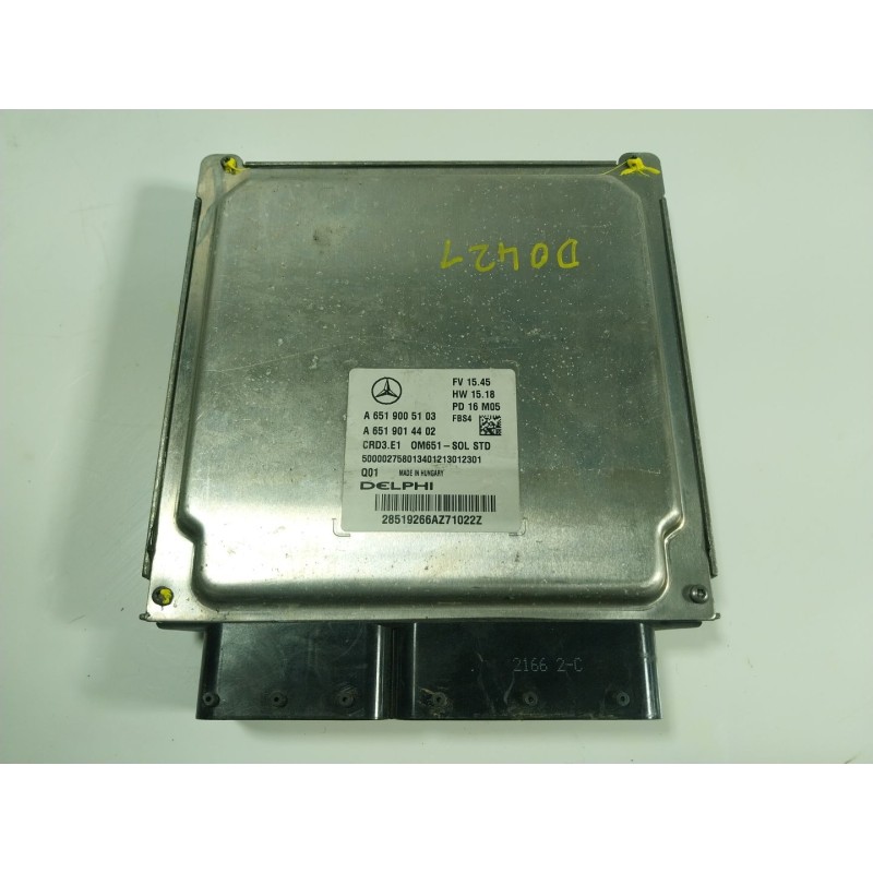 Recambio de centralita motor uce para mercedes-benz cla shooting brake (x117) cla 220 cdi / d (117.903) referencia OEM IAM  A651