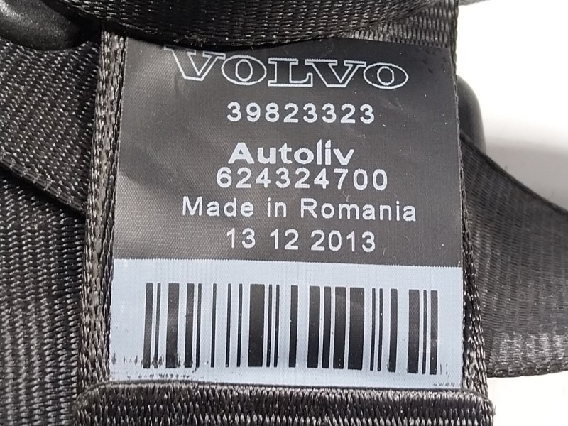 Recambio de cinturon seguridad trasero derecho para volvo v60 i (155) d3 referencia OEM IAM  39823323 