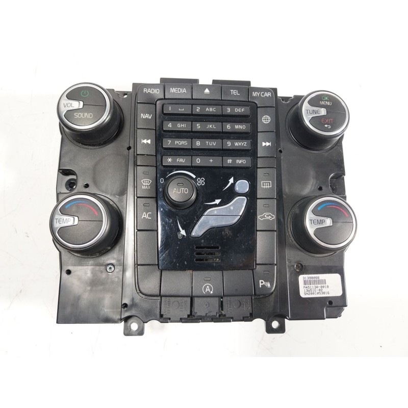 Recambio de mando climatizador para volvo v60 i (155) d3 referencia OEM IAM  31398066 