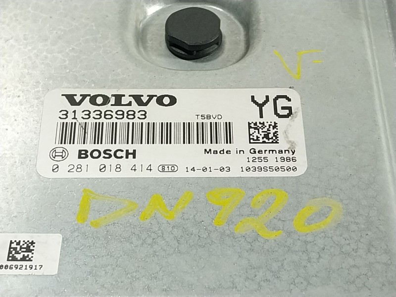 Recambio de centralita motor uce para volvo v60 i (155) d3 referencia OEM IAM  31336983 