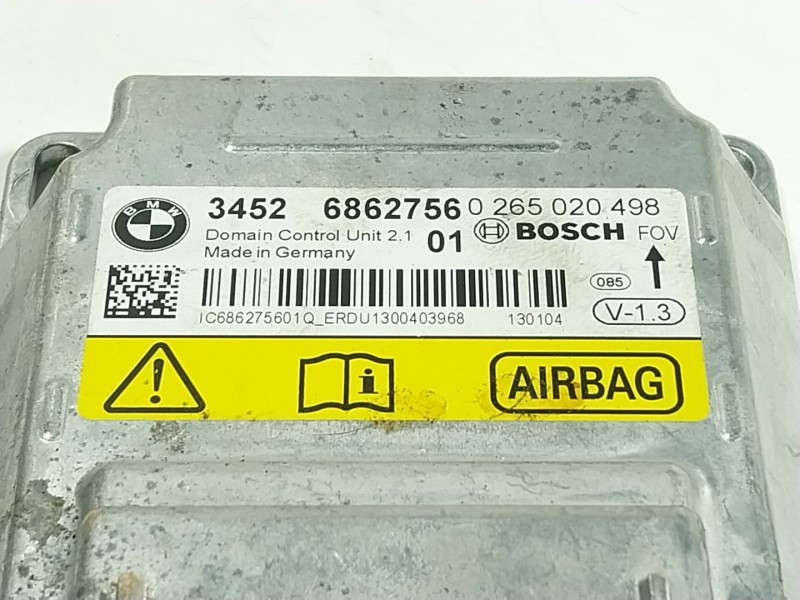 Recambio de centralita airbag para bmw 1 (f20) 116 d referencia OEM IAM 34526863433 686275601 